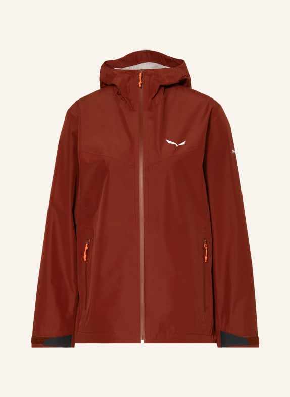 SALEWA Outdoor jacket PUEZ 2.5L PTX DARK RED