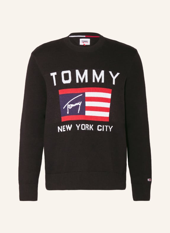 TOMMY JEANS Sweater BLACK