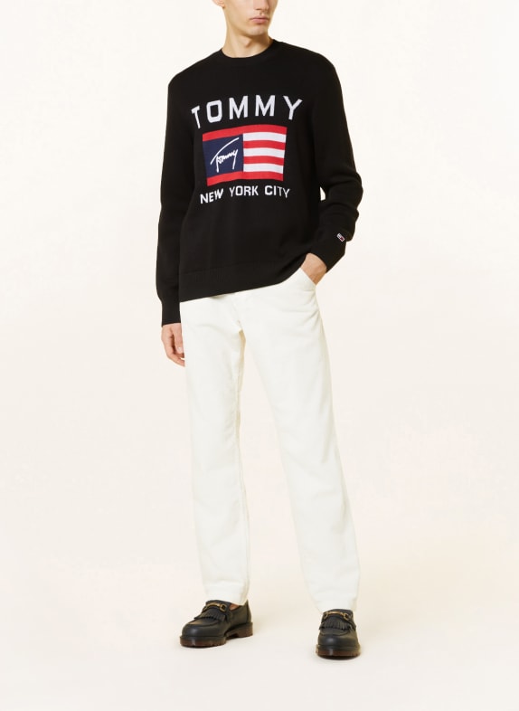 TOMMY JEANS Pull NOIR