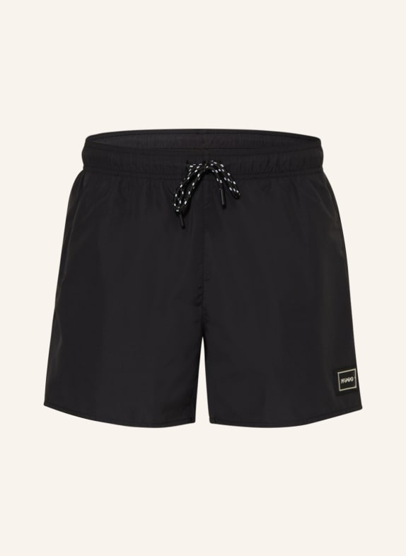 HUGO Swim shorts DODO BLACK