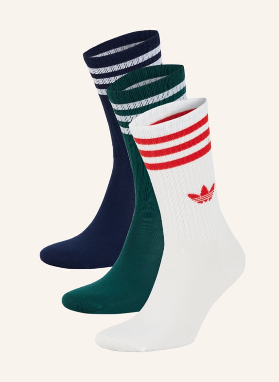 adidas Originals 3-pack socks SOLID CREW