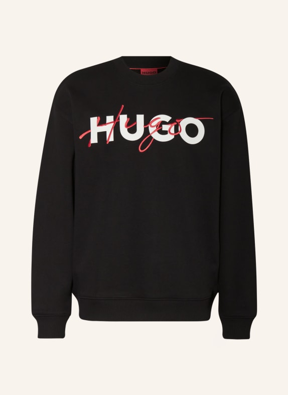 HUGO Sweatshirt DROYKO SCHWARZ