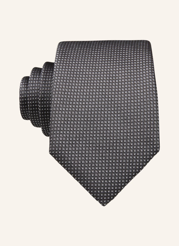 BOSS Krawatte SILBER/ PLATIN