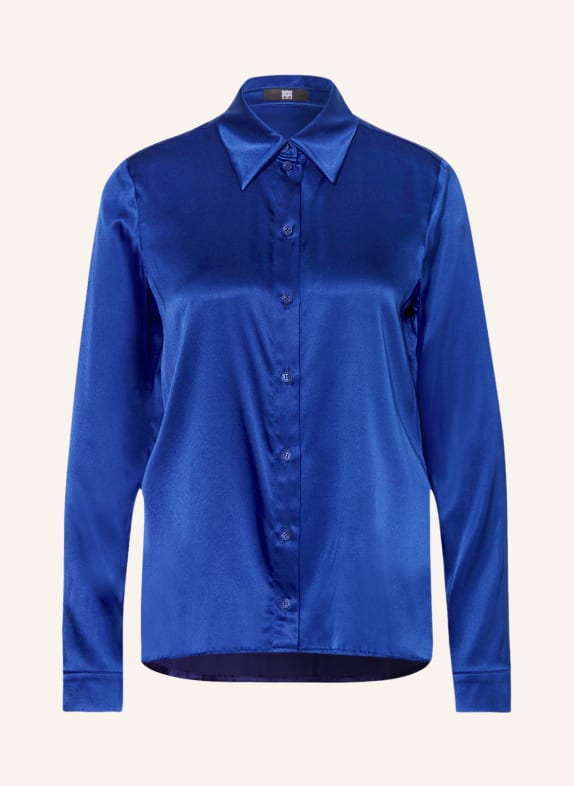 RIANI Shirt blouse in silk BLUE