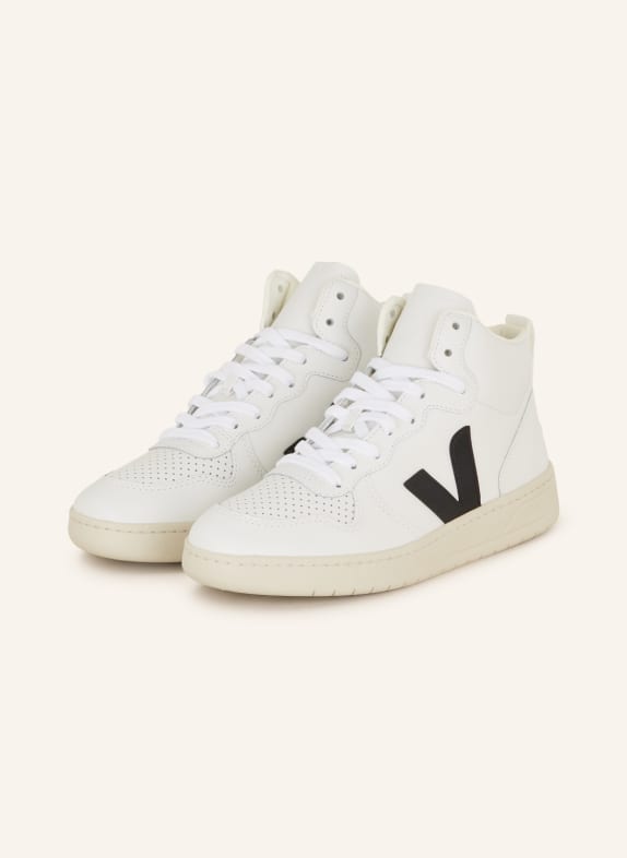 VEJA High-top sneakers V-15 WHITE