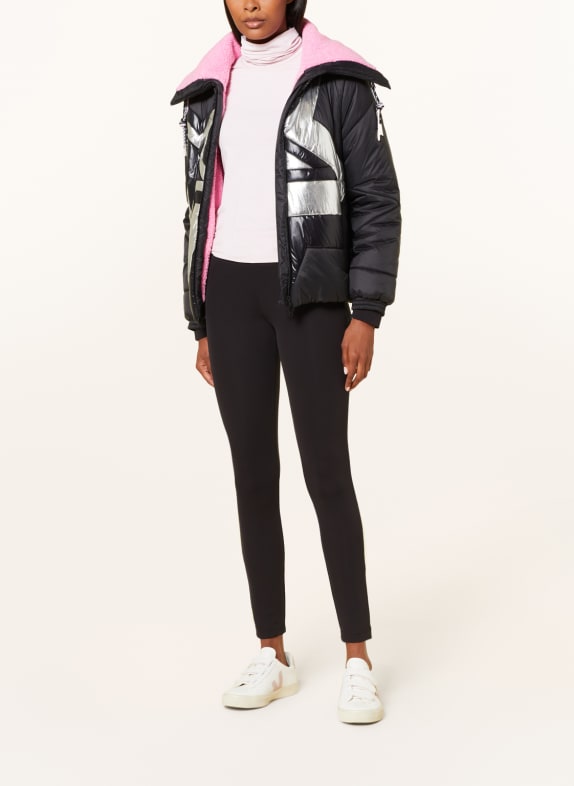 ULLI EHRLICH SPORTALM Leggings mit Galonstreifen