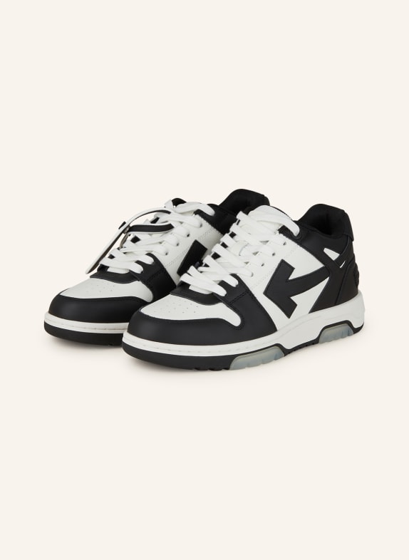 Off-White Sneakersy na platformie OUT OF OFFICE BIAŁY/ CZARNY
