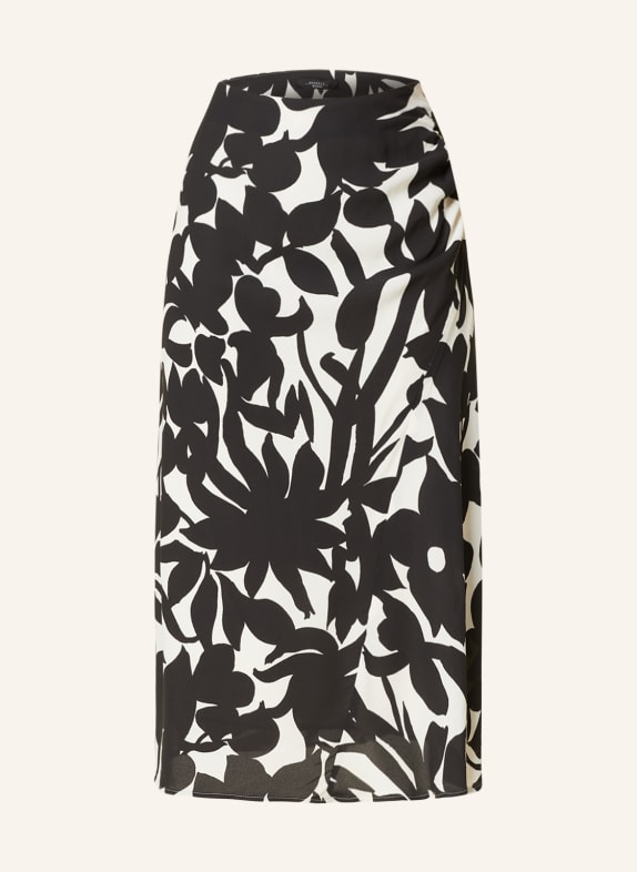 WEEKEND MaxMara Skirt AUGUSTA BLACK/ WHITE