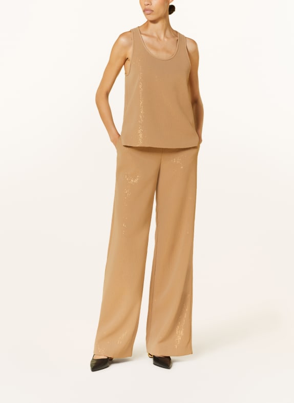 Max Mara Wide leg trousers STELVIO with sequins