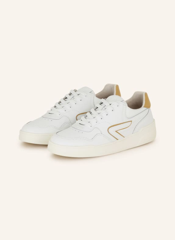 HUB Sneakers COURT WHITE/ CAMEL
