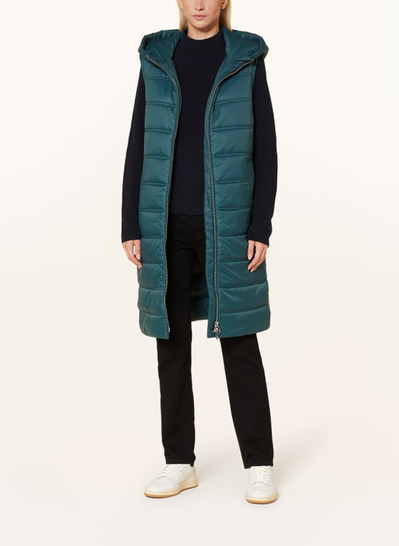 Marc O'Polo Quilted vest TEAL