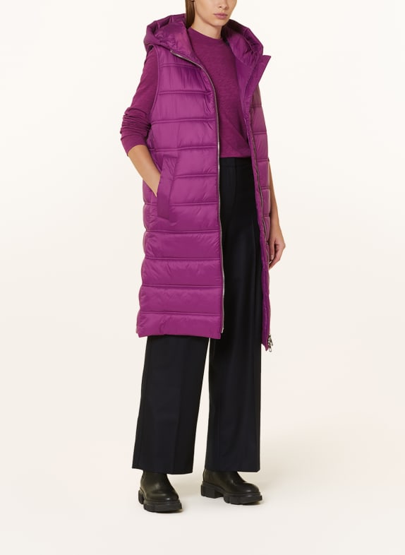 Marc O'Polo Quilted vest FUCHSIA