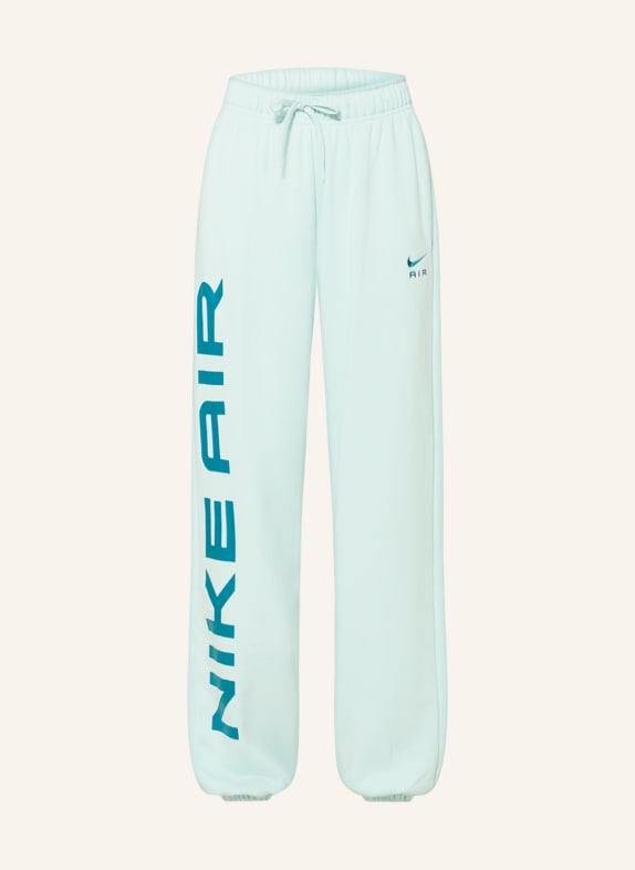 Nike Spodnie dresowe oversize SPORTSWEAR AIR MIĘTOWY