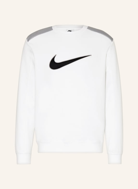 Nike Sweatshirt WEISS/ DUNKELGRAU