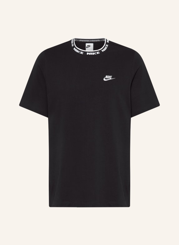 Nike T-shirt SPORTSWEAR CLUB CZARNY/ BIAŁY