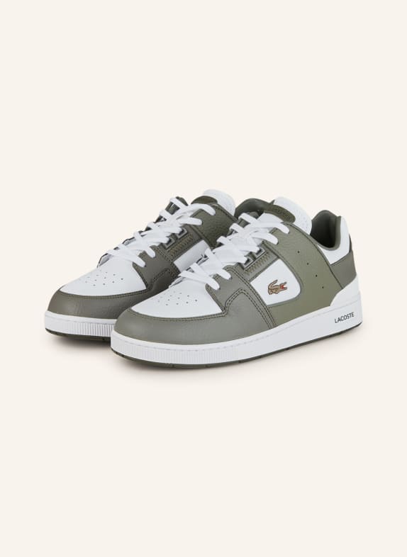 LACOSTE Sneaker COURT CAGE 223 WEISS/ KHAKI