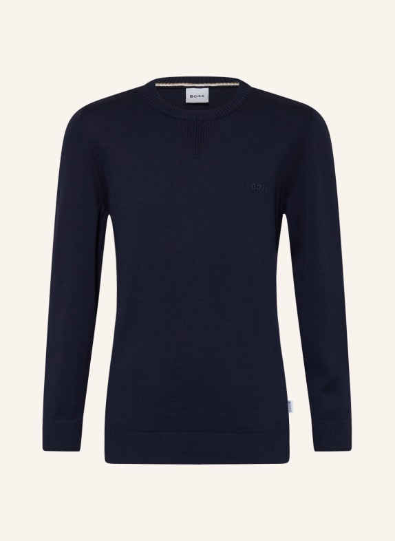 BOSS Pullover DUNKELBLAU