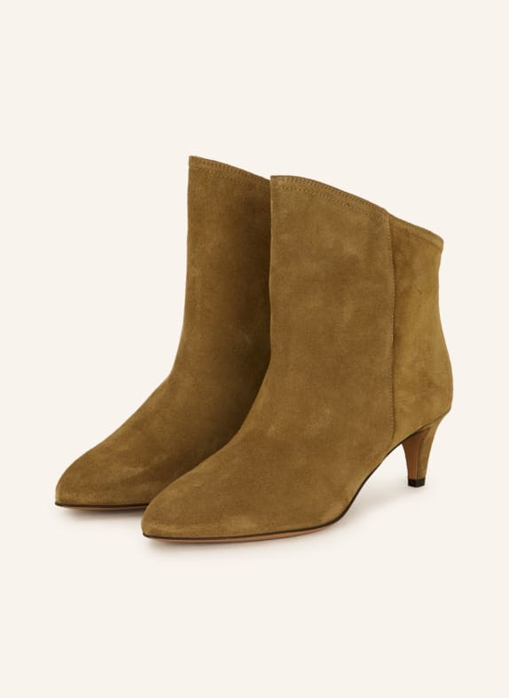 ISABEL MARANT Ankle boots DRIPI TAUPE