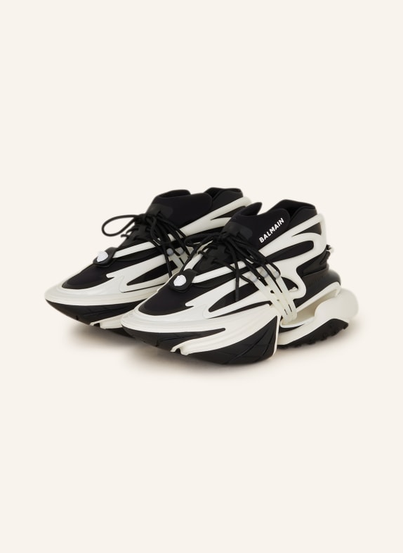 BALMAIN Sneakers UNICORN BLACK/ WHITE