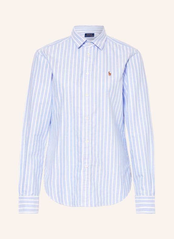 POLO RALPH LAUREN Shirt blouse LIGHT BLUE/ WHITE
