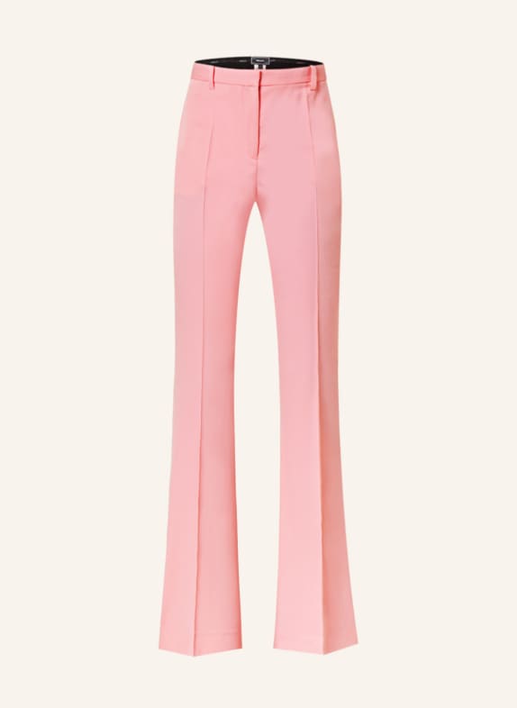 VERSACE Bootcut trousers PINK