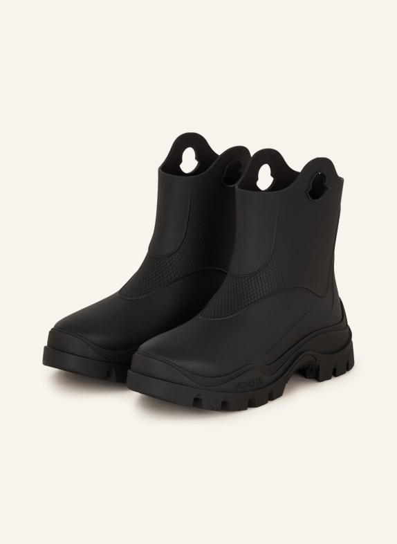 MONCLER Rubber boots MISTY BLACK