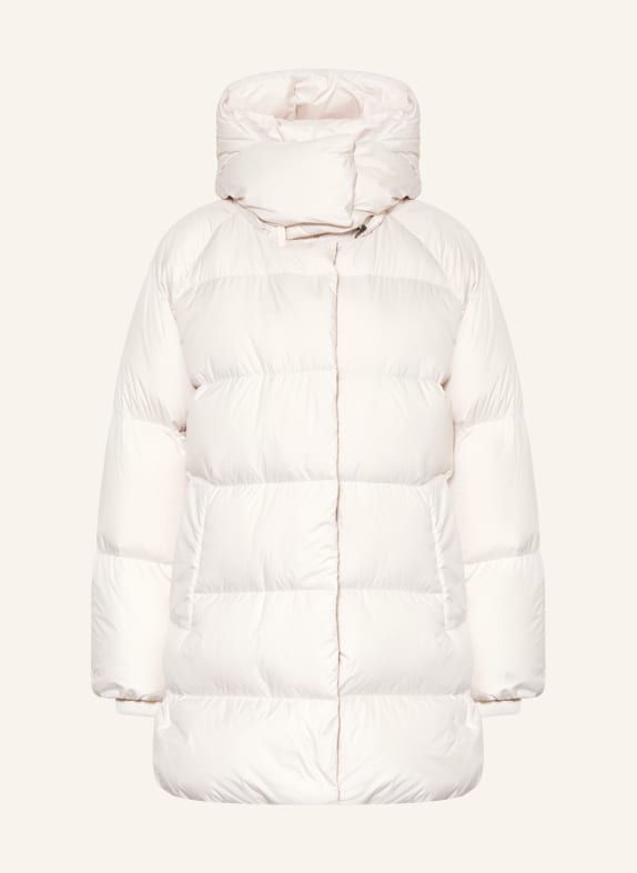BEAUMONT Down jacket LENNY with removable hood CREAM