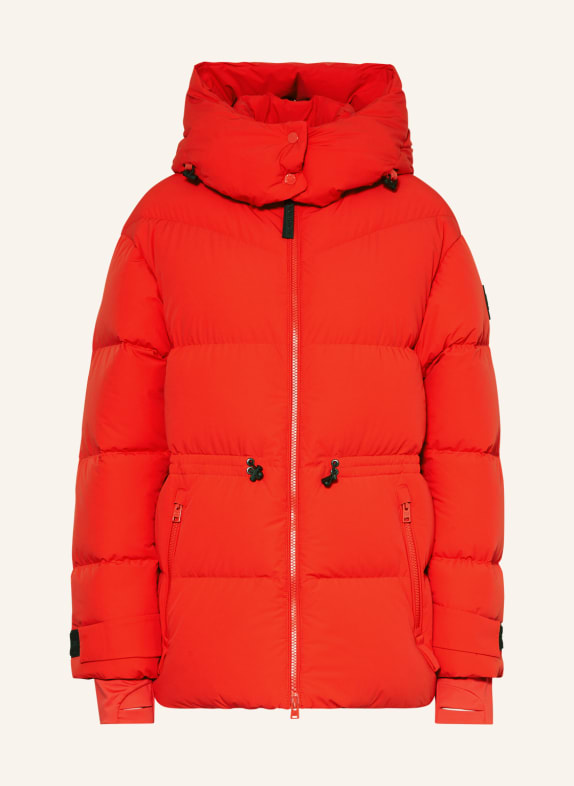 WOOLRICH Down jacket MATT with removable hood RED