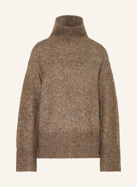 darling harbour Turtleneck sweater TAUPE