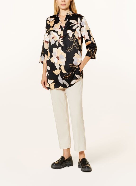 Betty Barclay Satin blouse with 3/4 sleeves