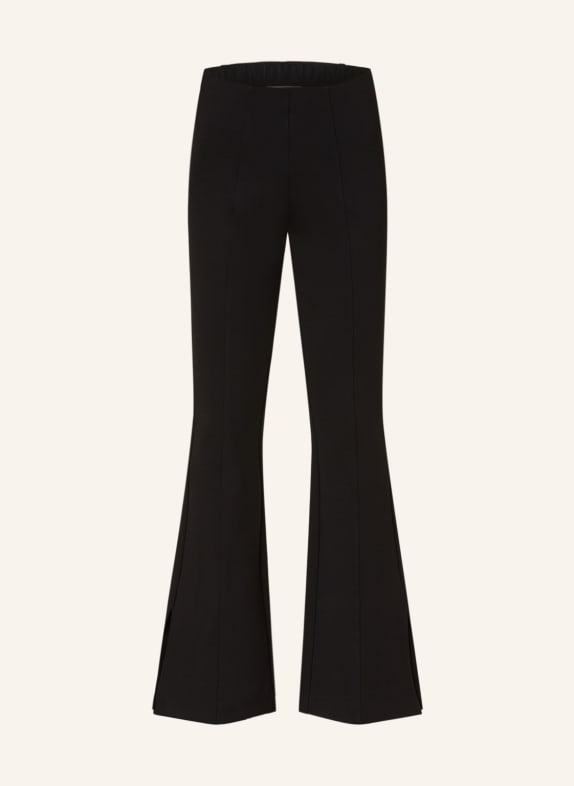 Marc O'Polo DENIM Bootcut-Hose aus Jersey SCHWARZ