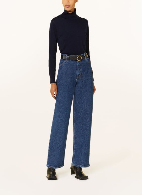 MRS & HUGS Straight jeans DARK BLUE