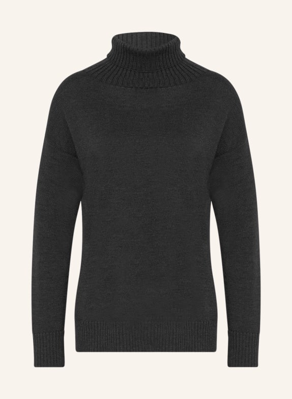 MaxMara LEISURE Rollkragenpullover NUBLE DUNKELGRAU