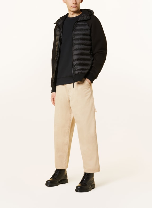 Superdry Quilted jacket in mixed materials