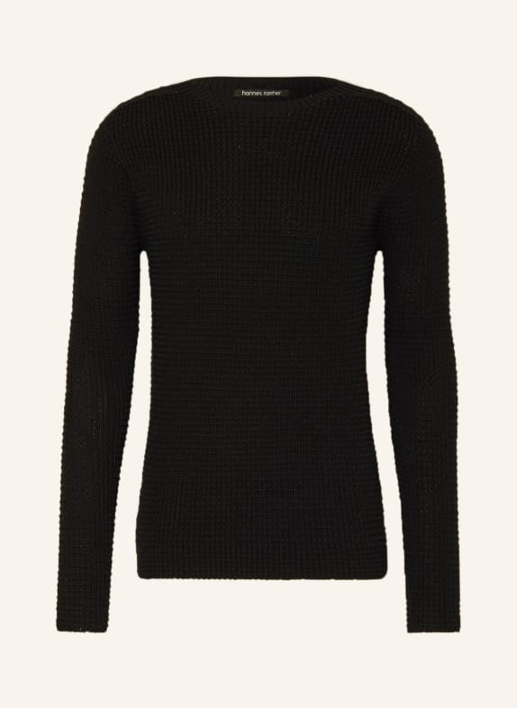 hannes roether Sweater AD10EPT BLACK