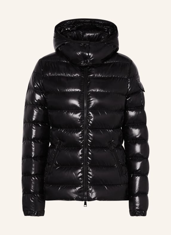 MONCLER Down jacket BADY with removable hood BLACK