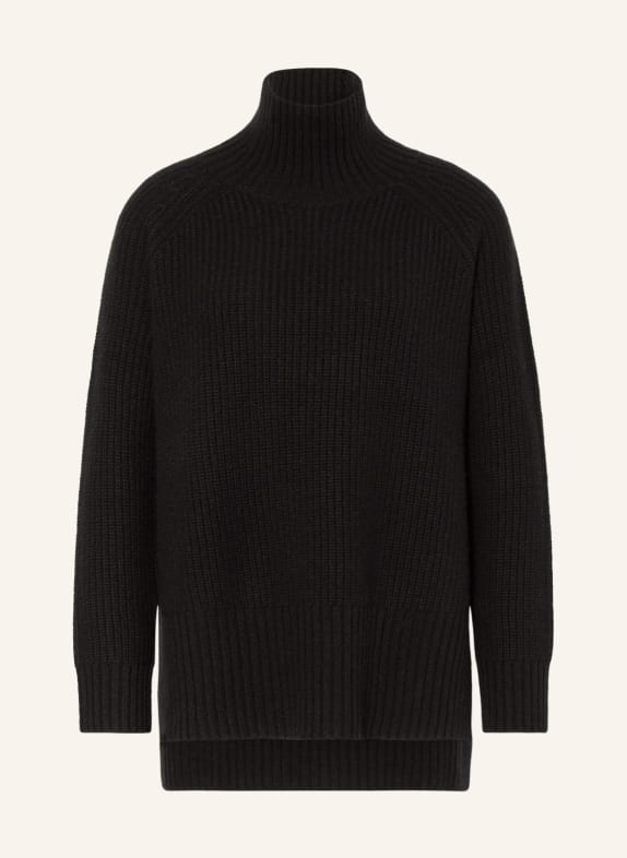 darling harbour Sweater with cashmere SCHWARZ