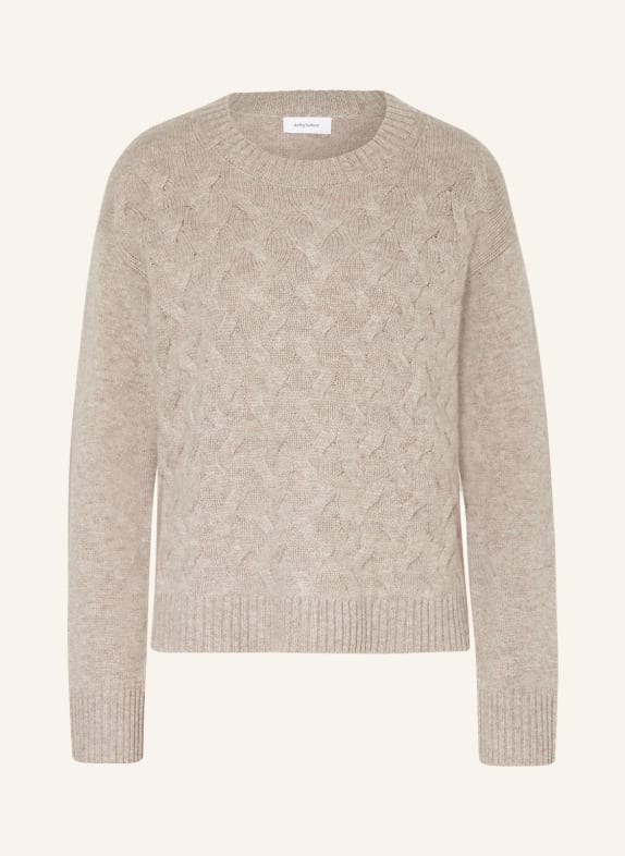 darling harbour Sweater with cashmere BEIGE