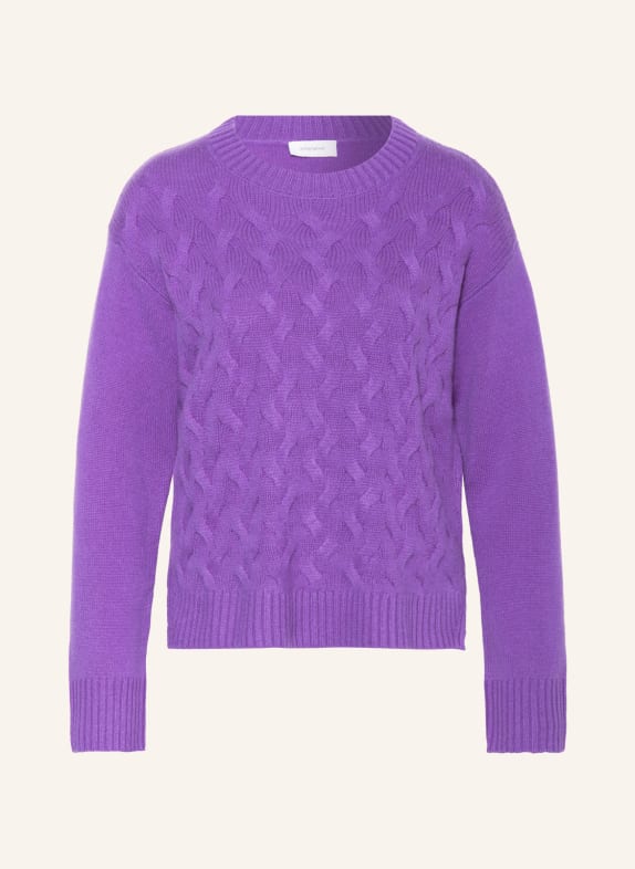 darling harbour Sweater with cashmere PURPLE