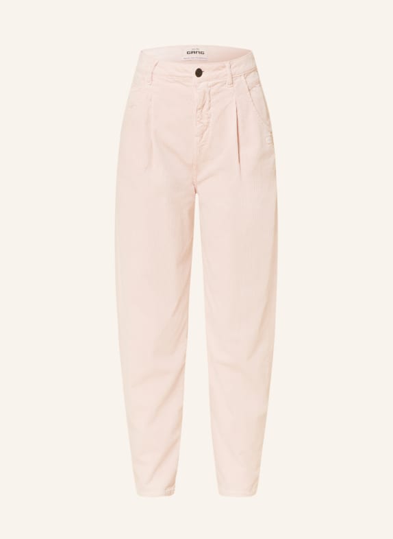 GANG 7/8 trousers SILVIA in corduroy LIGHT PINK