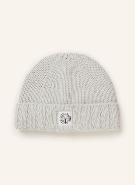 STONE ISLAND Beanie LIGHT GRAY