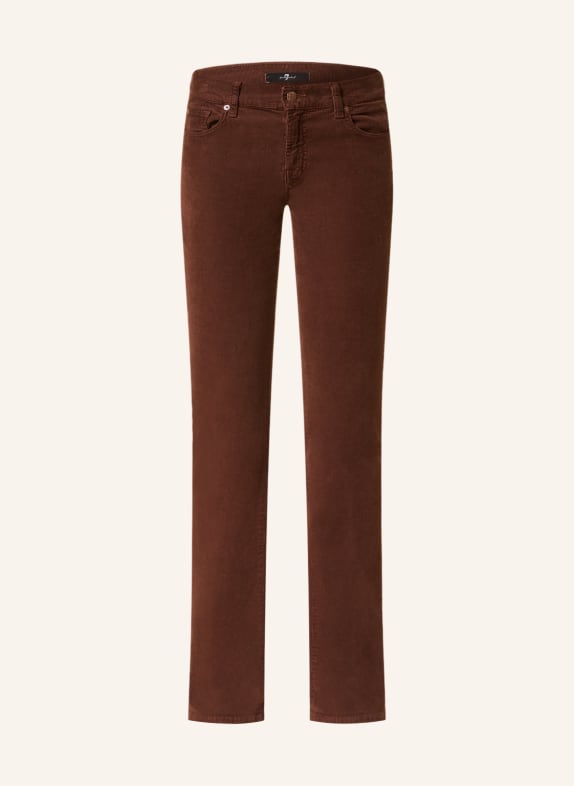 7 for all mankind Corduroy trousers BROWN