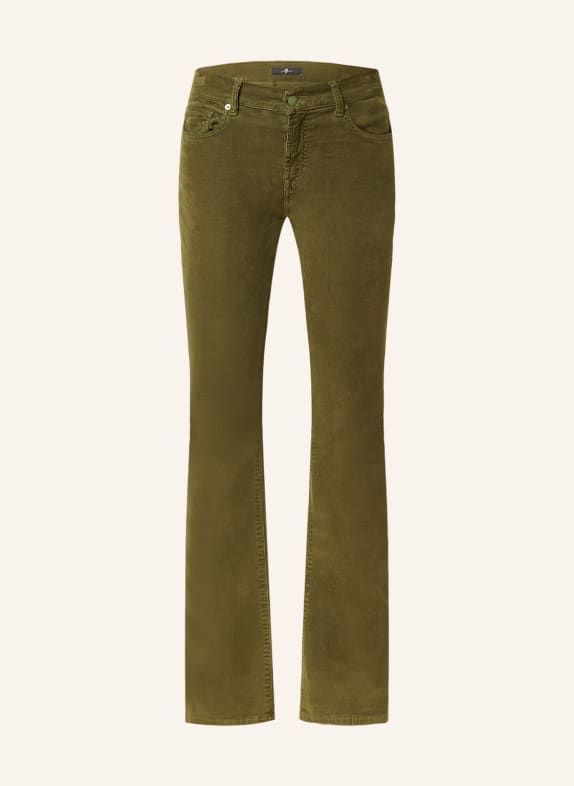 7 for all mankind Cordhose CORDUROY WS GREEN