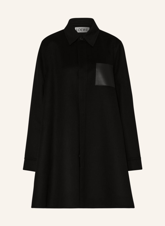 LOEWE Wool coat BLACK