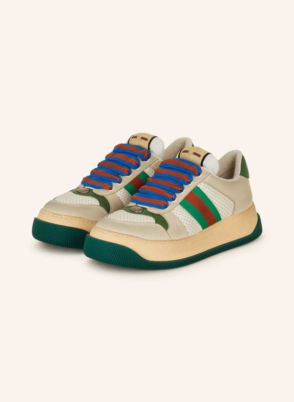 GUCCI Sneakers 9547 DUSTY MILK/N.MY.WH/V