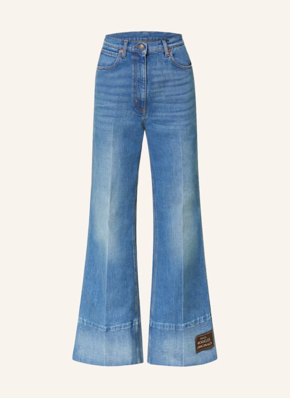 GUCCI Flared Jeans 4759 DARK BLUE/MIX