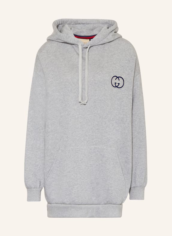 GUCCI Oversized-Hoodie 1037 GREY/MIX
