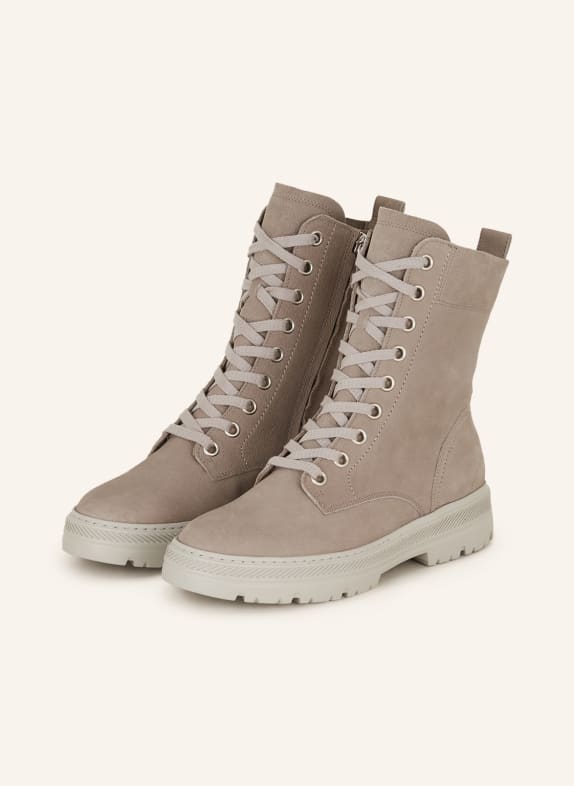 paul green Schnürboots TAUPE