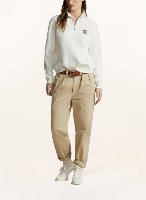 POLO RALPH LAUREN Sweter z polaru typu troyer