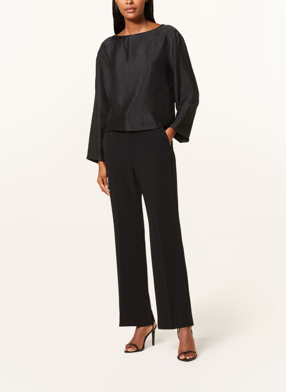MSCH COPENHAGEN Blouse-shirt MSCHEMBERLEE met uitsnijding ZWART